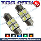 Newest Topcity Festoon Light 4SMD 5050 18LM Cold white - Festoon LED